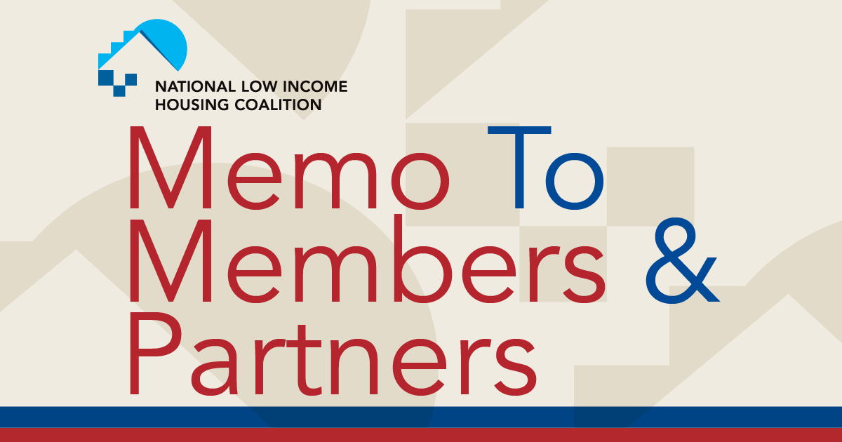 Memo to Members & Partners | Volume 29, Issue 18