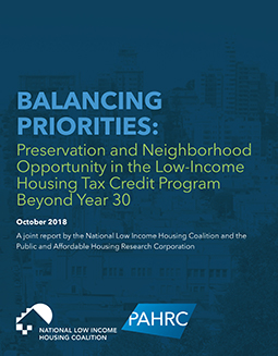 Balancing Priorities: Preservation and Neighborhood Opportunity in the Low Income Housing Tax Credit Program Beyond Year 30
