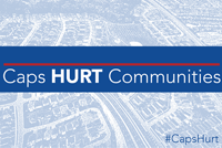 Caps Hurt Communities #capshurt