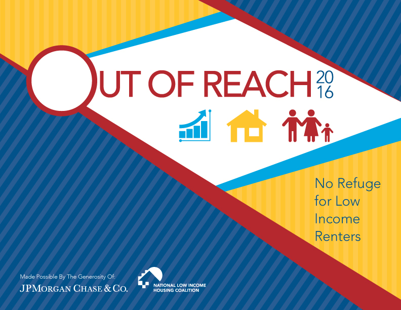 Out of Reach 2016: No Refuge for Low Income Renters