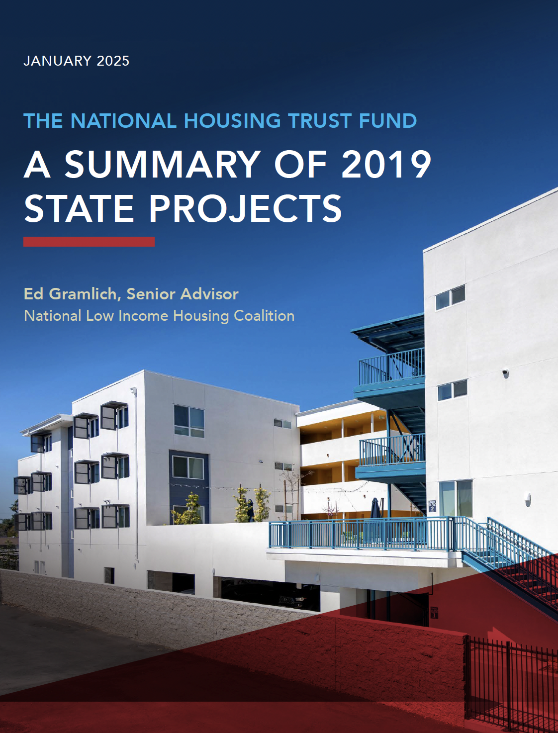 Cover to The National Housing Trust Fund: A Summary of 2019 State Projects