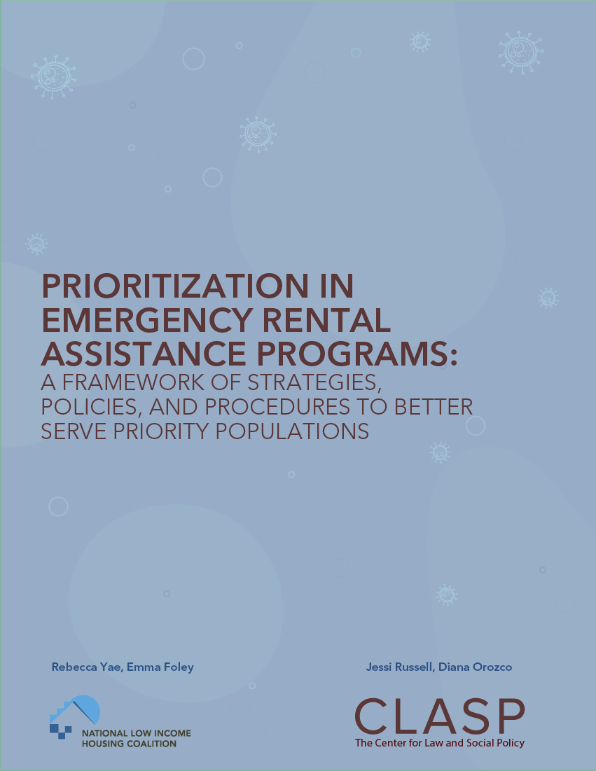 Prioritization in Emergency Rental Assistance