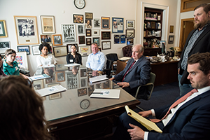 State Representative Kevin Honan Meets with Housing Day Advocates