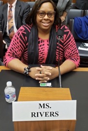 Shalonda Rivers Testifies to Congress on Health and Safety in HUD Housing