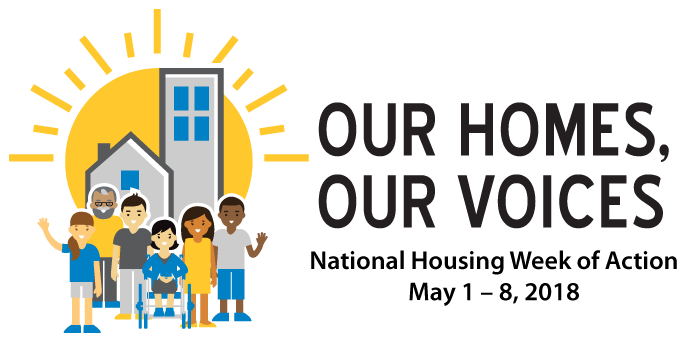 Our Homes, Our Voices National Housing Week of Action.