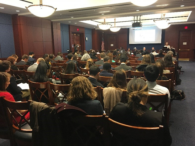 More than 110 Capitol Hill staffers and advocates attended the briefing