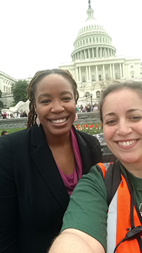 Demos President Heather McGhee & NLIHC Director of Public Policy Sarah Mickelson.