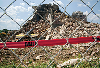 Detroit, Michigan — Demolition of the Brewster-Douglass public housing projects.