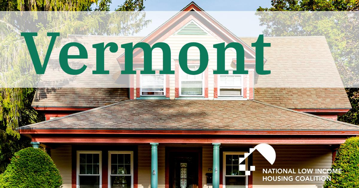 Vermont National Low Housing Coalition