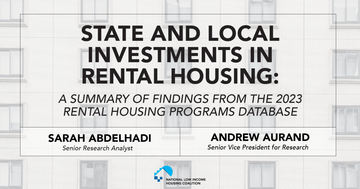 National Low Income Housing Coalition - Wikipedia