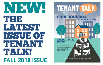 Now Available!  The Fall 2018 Issue of Tenant Talk!