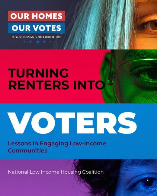Cover of the Turning Renters Into Voters report