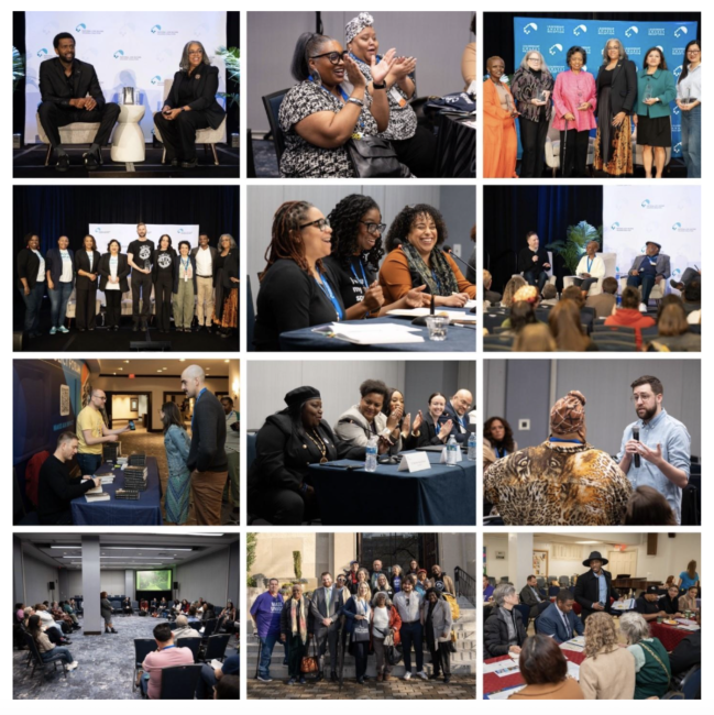 A collage of highlights from NLIHC Housing Policy Forum 2026