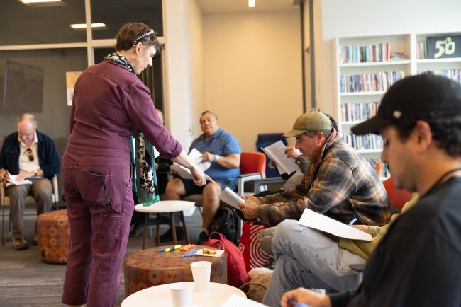Mark-n-Sparks at the Los Angeles LGBT Senior Center