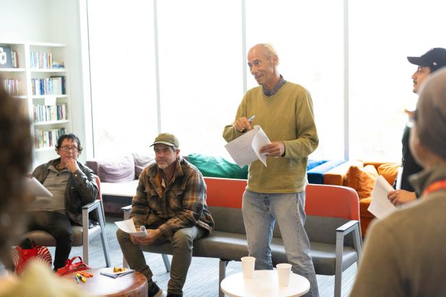 Mark-n-Sparks at the Los Angeles LGBT Senior Center