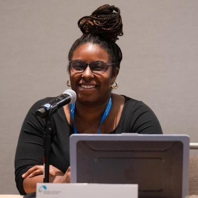 Image of woman smiling 