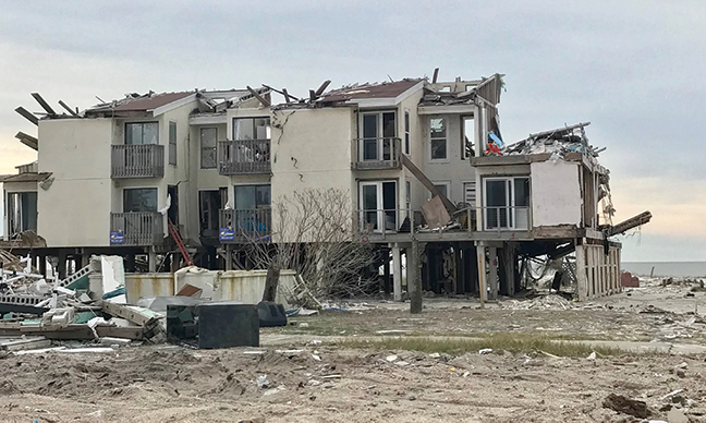 Mexico Beach Florida after Hurricane Michael. Photo: Gladys Cook, Florida Housing Coalition