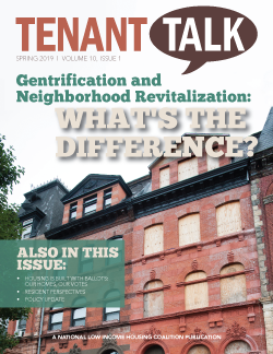 Tenant Talk 10-1 Cover